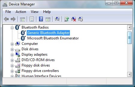 Generic Bluetooth Adapter Driver Error